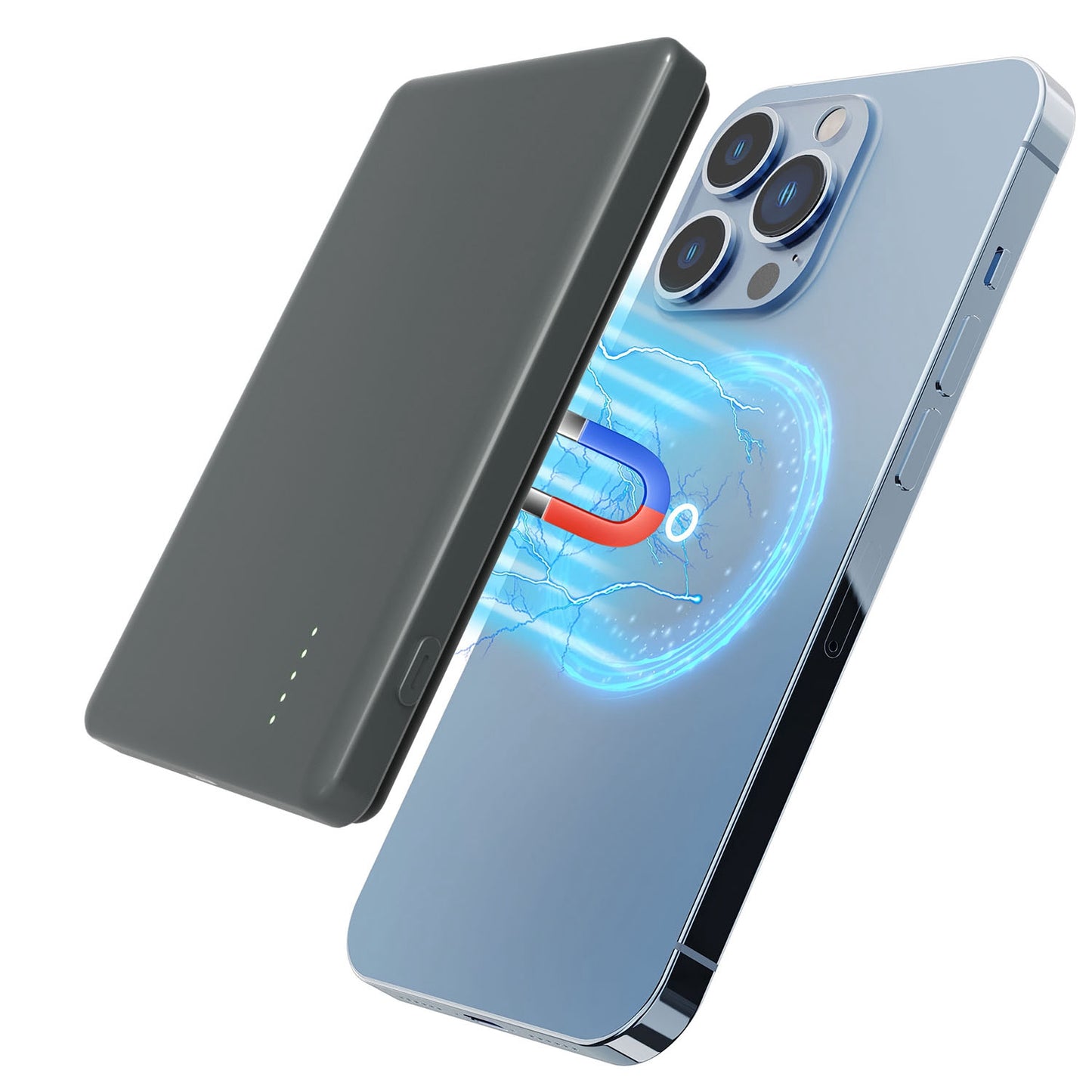 Magnetic Wireless Power Bank (5000mAh, PD20W)
