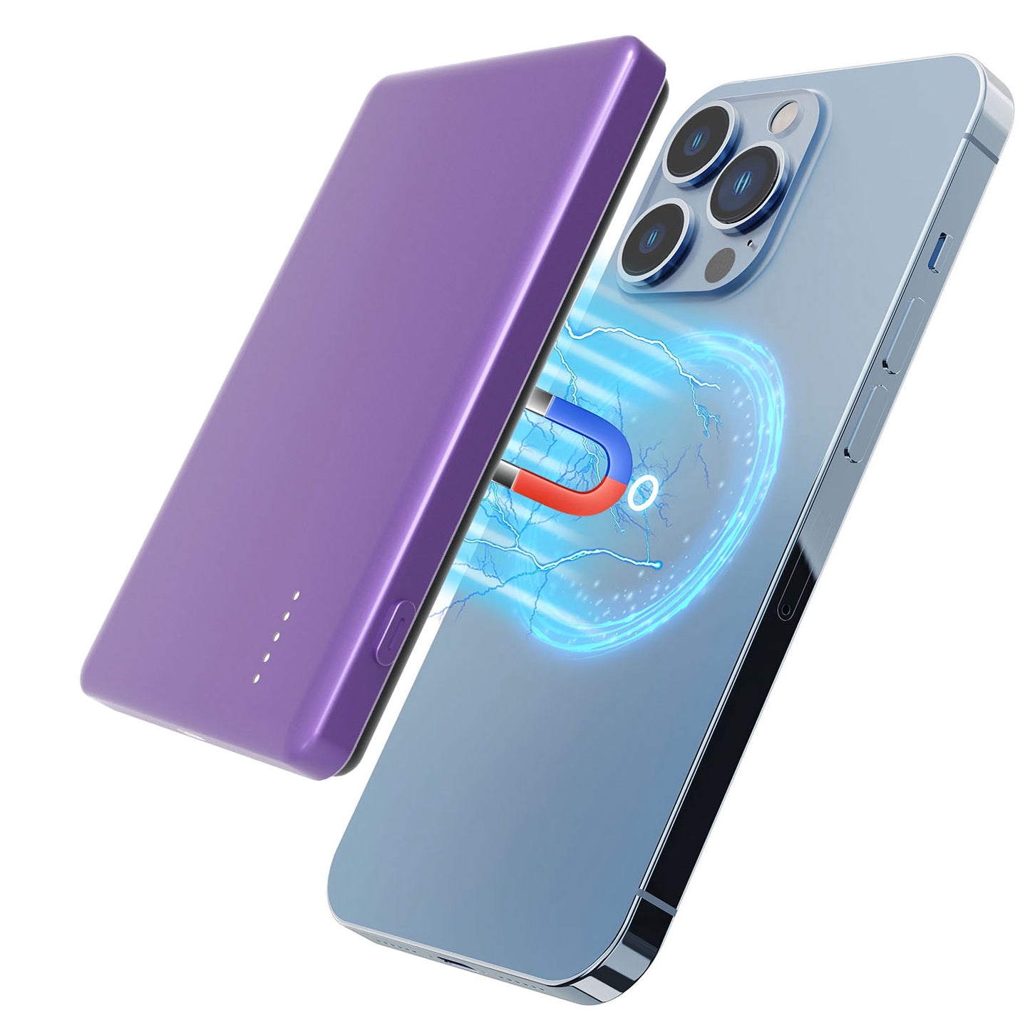 Magnetic Wireless Power Bank (5000mAh, PD20W)